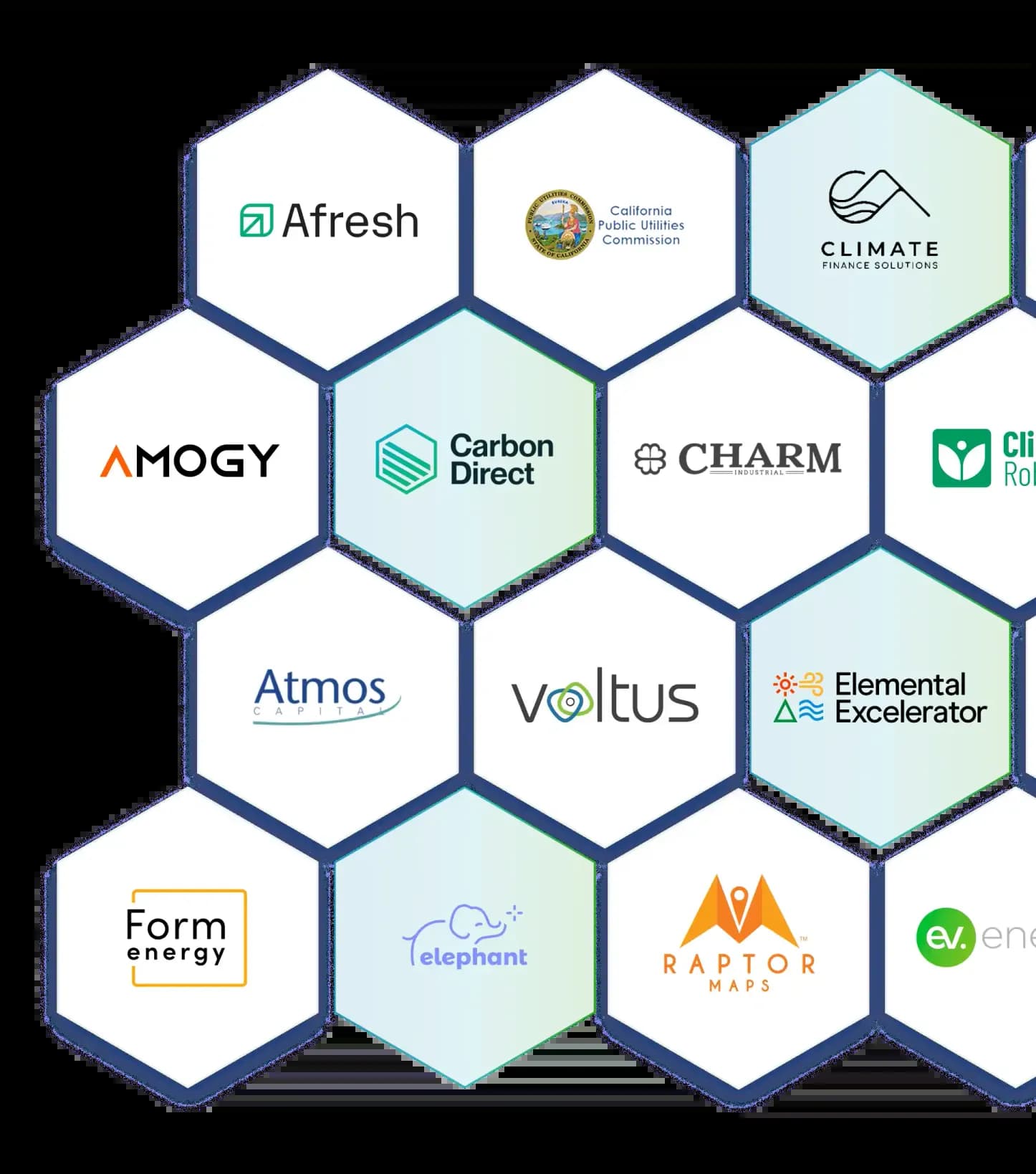 Illustration showing diverse professionals collaborating on climate solutions