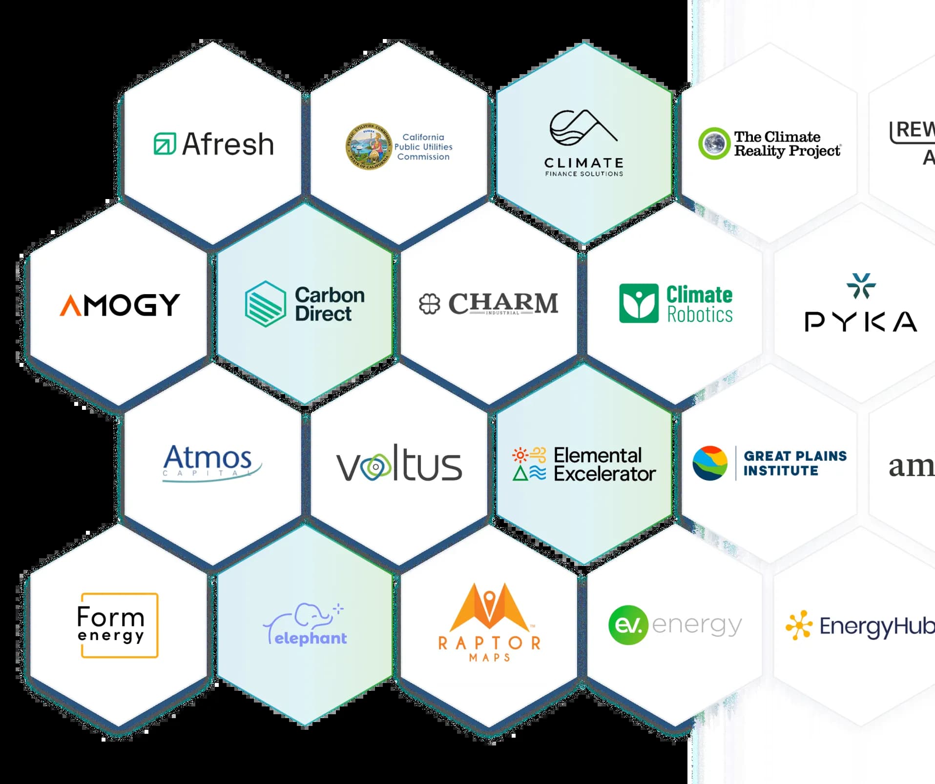 Illustration showing diverse professionals collaborating on climate solutions